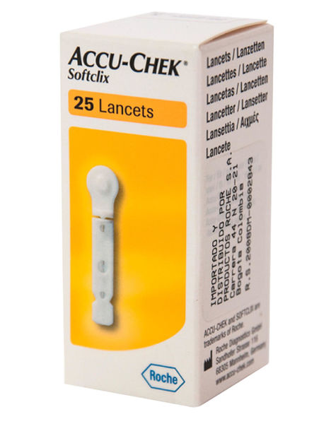 Imagen de Lancetas X25 Accu-check Softclix