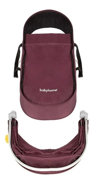 Imagen de Zapato Moisés  Púrpura Babyhome Para Coches Modelo Vida