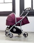 Imagen de Zapato Moisés  Púrpura Babyhome Para Coches Modelo Vida
