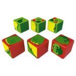 Imagen de Juego Didáctico Cubos Animales Geomag Magneticas Niños 