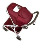 Imagen de Coche Babyhome Emotion Rouge Capota De Lluvia Y Extencion Rojo Gris