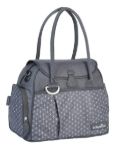 Imagen de Bolso Cartera Maternal Babymoov Gris Con Accesorios Espacios Gris Oscuro Estrellita