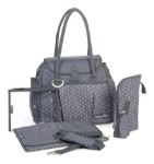 Imagen de Bolsos Maternales Babymoov Color Gris Completos Y Espaciosos Gris Oscuro Gris Style