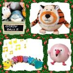 Imagen de Set Para Regalar Lombriz Musical +2 Peluches Goofballz