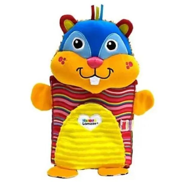 Imagen de Manta Libro Ardilla Lamaze Para Bebés