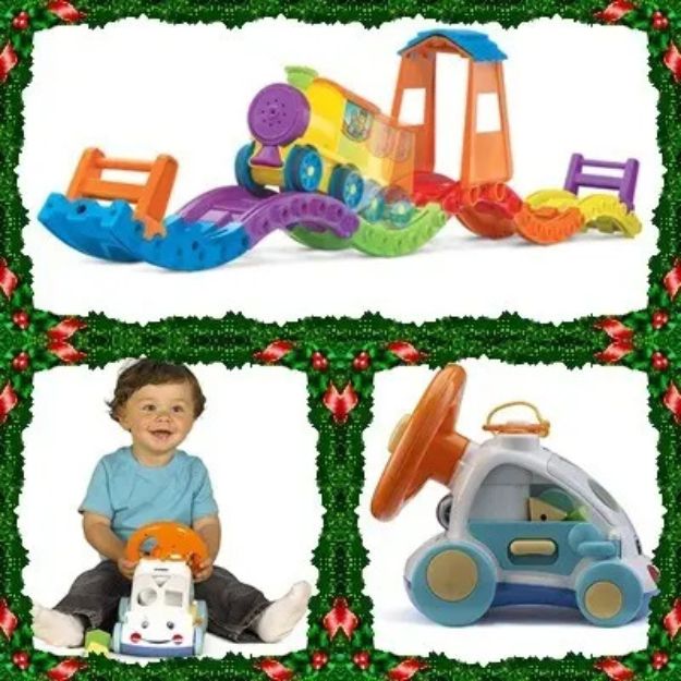 Imagen de Set Para Regalar Tren Musical Con Auto Multiactividades