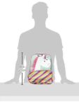 Imagen de Mochila Escolar Jjcole Unicornio Con Carpeta Niñas 3 Años+ Rosa Chicle