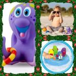 Imagen de Set Para Regalar Isla De Pinguinos + Pulpo Con Aros Agua