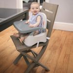 Imagen de Silla De Comer Asiento Elevador Babymoov Gris Sin Caja Nuevo Ultracompacto Gris
