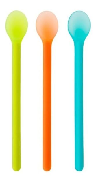 Imagen de Set De 3 Cucharas De Silicona Boon Bebés A Partir De 3 Meses