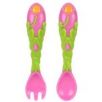 Imagen de Pack Regalo Plato, Cubiertos, Vaso Termico, Lunchera Flores