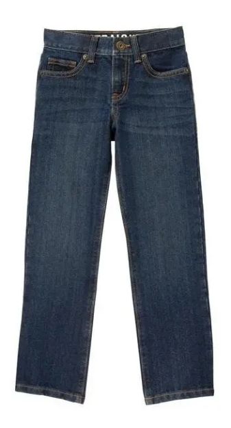 Imagen de Jean Pantalon Crazy8 Straigh Regular Varón Azul Algodon Azul Oscuro 6
