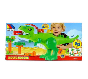 Imagen de Dinosaurio Gigante con 30 Bloques