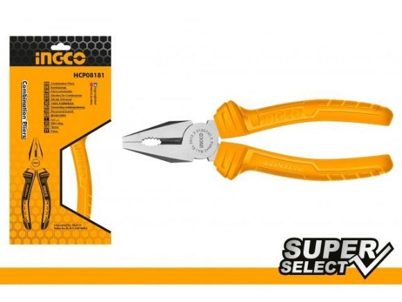 Imagen de Pinza universal 7" Super Select Ingco - Ynter Industrial