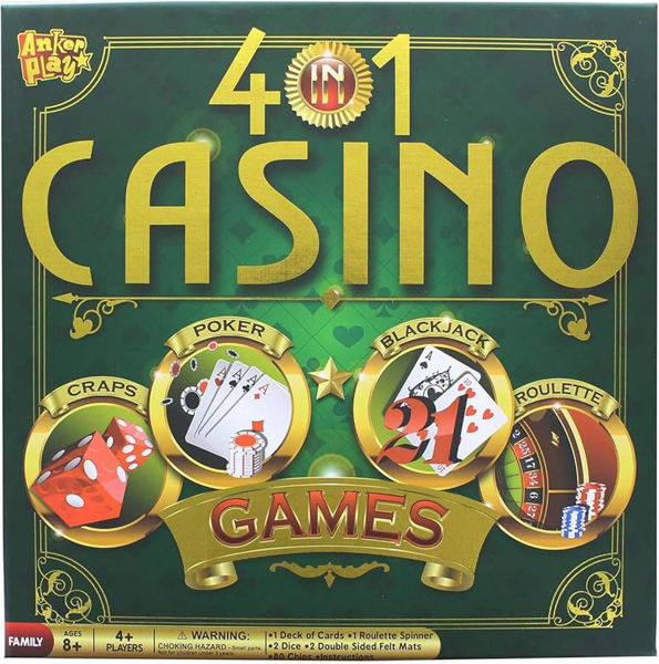 Imagen de Juego de Casino 4 En 1