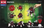 Imagen de Puzzle Magnético Para Armar Robot Taurex 68 Pcs Geomag Niños