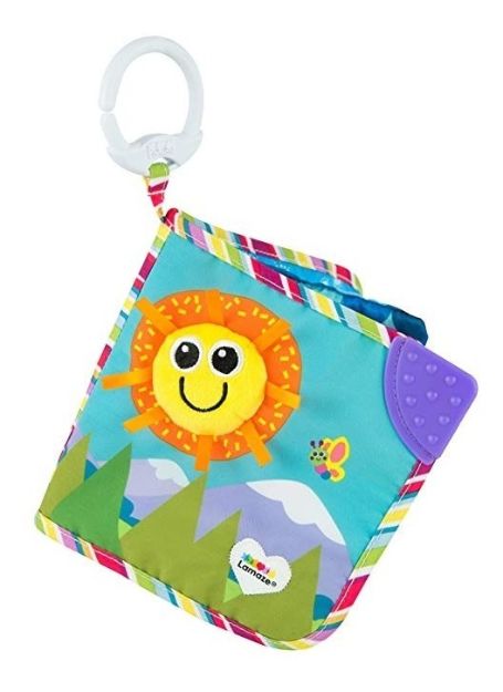 Imagen de Libro Lamaze Con Texturas Y Mordillo Bebés Desde 0 Meses Celeste