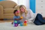 Imagen de Cubos Didácticos De Tela Mezclar Y Combinar Lamaze Bebés Multicolor
