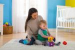 Imagen de Cubos Didácticos De Tela Mezclar Y Combinar Lamaze Bebés Multicolor