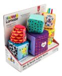 Imagen de Cubos Didácticos De Tela Mezclar Y Combinar Lamaze Bebés Multicolor