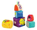 Imagen de Cubos Didácticos De Tela Mezclar Y Combinar Lamaze Bebés Multicolor