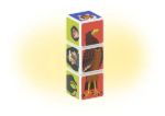 Imagen de Puzzle Cubos Magnéticos Safari Geomag 3 Piezas Didáctico 