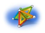 Imagen de Barritas Y Esferas Magnéticas Confetti 32 Geomag Juegos Niño