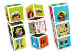 Imagen de Cubos Puzzles Magnéticos Magicube Animales Personas 6 Piezas Verde Oscuro