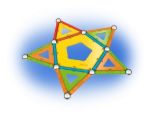Imagen de Barritas Y Esferas Magnéticas Confetti 50 Geomag Juegos Niño