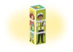 Imagen de Puzzle Cubos Magnéticos Profesiones Geomag 3 Piezas Didacti Azul