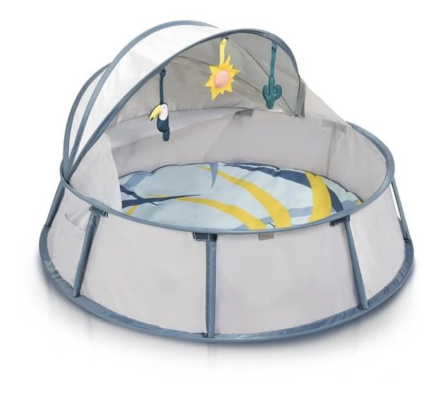 Imagen de Carpa Gimnasio Babyni Babymoov Protección Uv + Regalo Azul Marino Liso