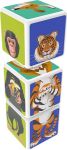 Imagen de Cubos Puzzles Magnéticos Magicube Animales Personas 9 Piezas Turquesa