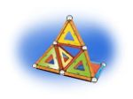 Imagen de Barritas Y Esferas Magnéticas Confetti 68 Geomag Juegos Niño