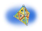 Imagen de Barritas Y Esferas Magnéticas Confetti 68 Geomag Juegos Niño