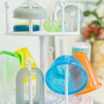 Imagen de Rack Secador De Mamaderas  Vasos Biberon The First Years  Blanco