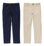 Imagen de Pantalones De Vestir Promo 2 X 1200 Algodón Escuela, Fiestas Azul Liso Consultar