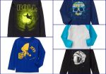 Imagen de Lote 5 Remeras Mangas Largas Crazy8 Algodón Consulte Talles Negro Varios