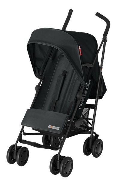 Imagen de Coche Paraguitas Koelstra Simba Negro Para Bebés Hasta 20kg Negro Gris