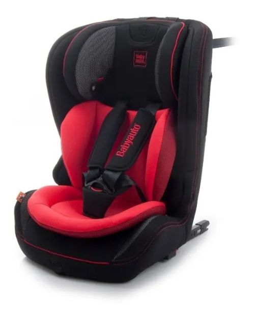 Imagen de Sillas Para Autos Con Isofix Niños De 9 A 36kg Yoda Babyauto Liso Rojo