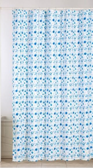 Imagen de Cortina de baño PVC 1.8X1.8MT c/12 ganchos RU350-Ynter Industrial