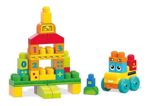 Imagen de Mega Bloks 123 Bus Escolar