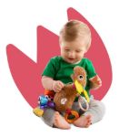 Imagen de Colgante Juguete Reno Para Bebés Mordillo Texturas Lamaze  
