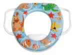 Imagen de Asiento Infantil Para Baño Con Adaptador Y Colchon Dreambaby Azul Marino Marino