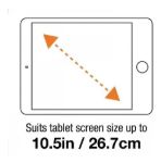 Imagen de Espejo De Auto Y Porta iPad Asiento Trasero Autos Dreambaby 