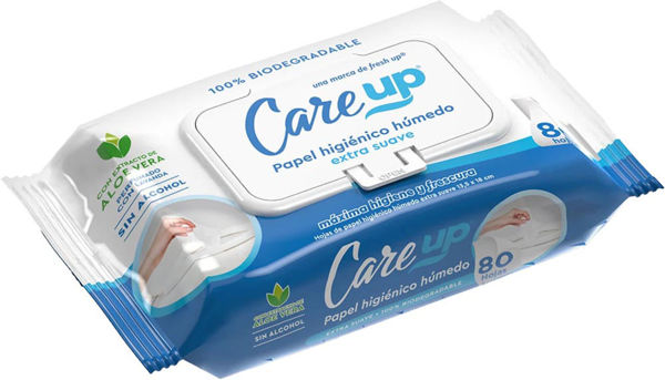 Imagen de Papel Higienico Humedo Biodegrable 80 Uni
