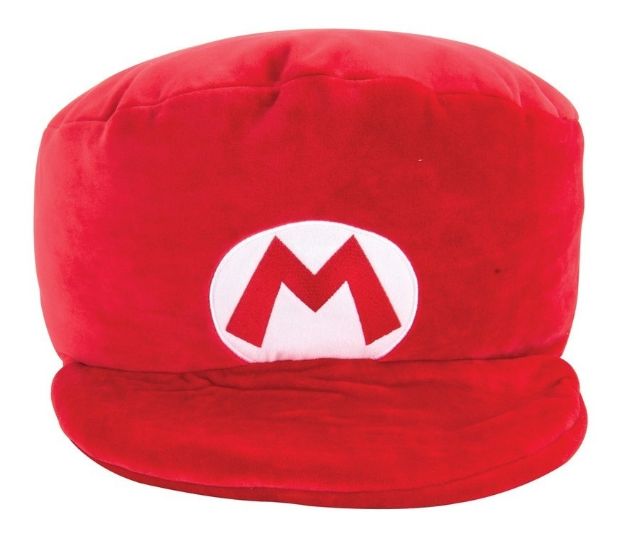 Imagen de Almohadón Plush Sombrero Mario Kart Coleccion Nintendo Niños Rojo