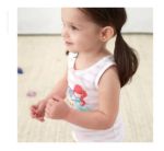 Imagen de Pack De 4 Bodies Musculosas Diseño Sirena Gerber Algodón Rosa Claro 24m