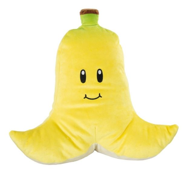 Imagen de Almohadón Banana Plush Mario Kart Coleccion Nintendo Niños Amarillo