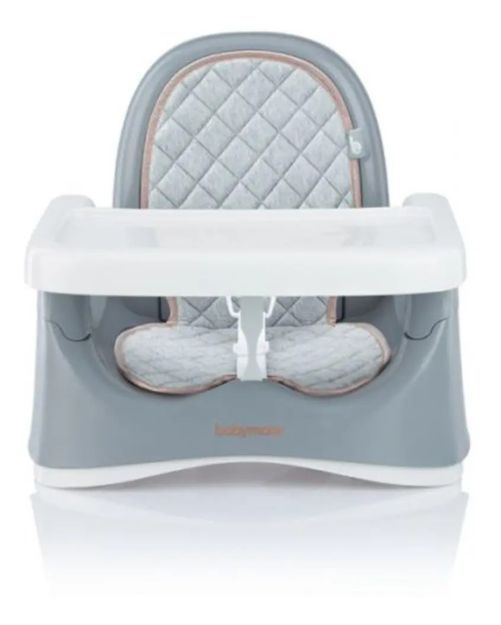 Imagen de Silla De Comer Asiento Ultracompacto Babymoov Para Niños Gris