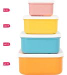 Imagen de Bowls Contenedor Aptos Para Micro Badabulle Set De 4 Unid